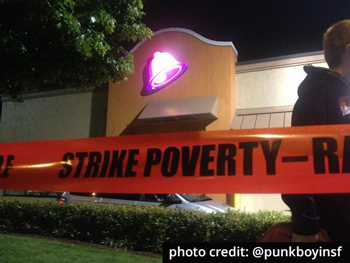 PHOTOS: Fast Food Workers Go On Strike In Seattle